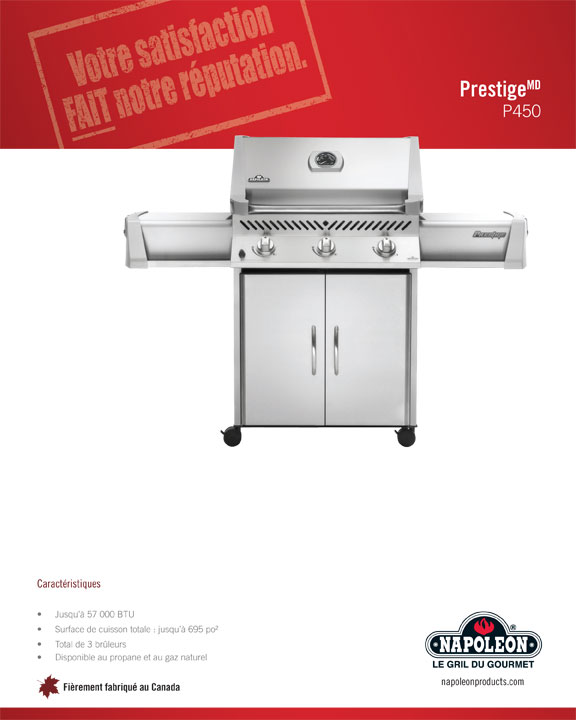 Prestige PRO450RB Gas Grill